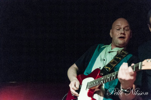 Patrick Rapp frontman i The Nightdrivers. Foto: Pelle Nilsson