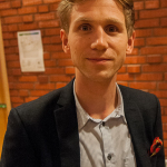 Tommy Eriksson Näringslivschef på Ånge kommun arrangör för kvällen Foto Pelle Nilsson