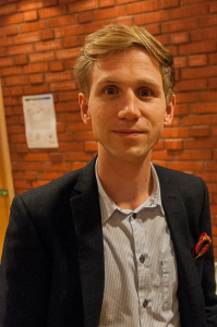 Tommy Eriksson Näringslivschef på Ånge kommun arrangör för kvällen Foto Pelle Nilsson