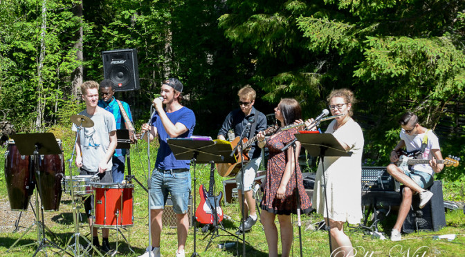Sommarorkestern 2015 i Haverö strömmar Foto: Pelle Nilsson