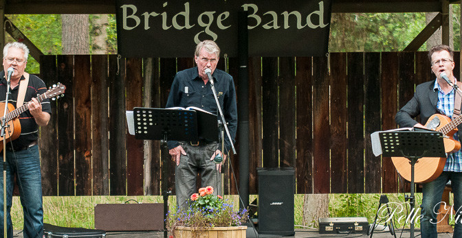 Bridge Band på Borgsjö hembygdsgård