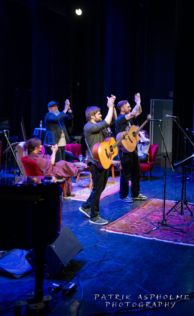 Salongskonsert Ånge Folketshus. Foto Patrik Aspholme